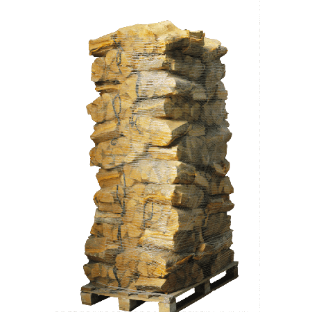 88 Netze Kammergetrocknetes gespalten Eiche Brennholz 25cm