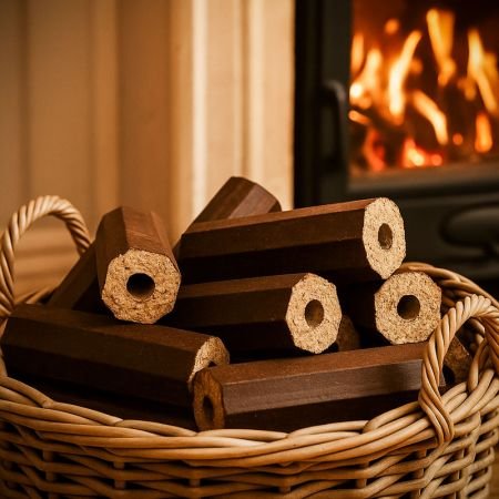 Pini Kay Briketts (Import) Palette 96 Säcke x 10 kg (960 kg) – Bild 3