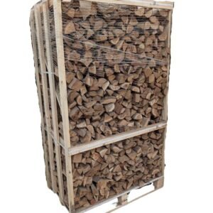 Kammergetrocknetes fein gespaltenes Brennholz auf Palette 1,8 RM